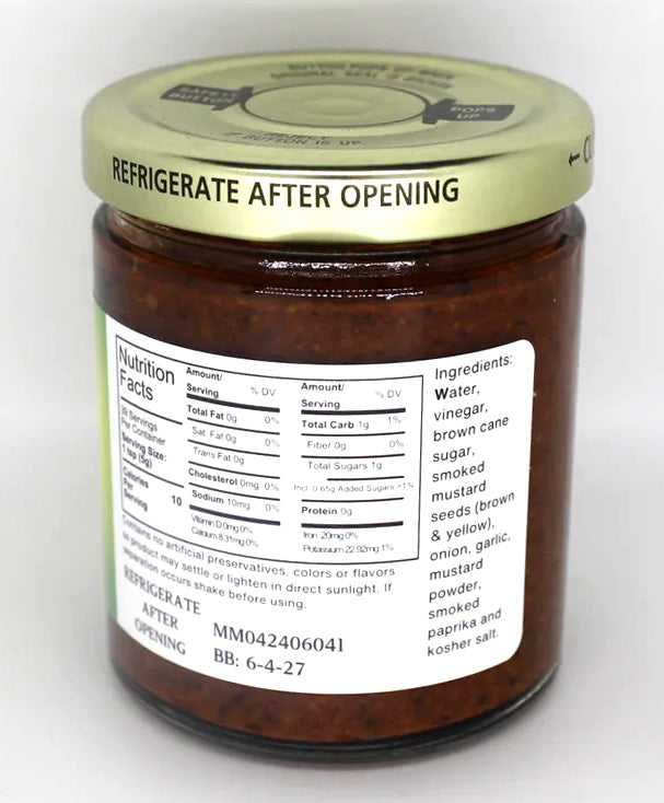 Alder-Smoked Mustard